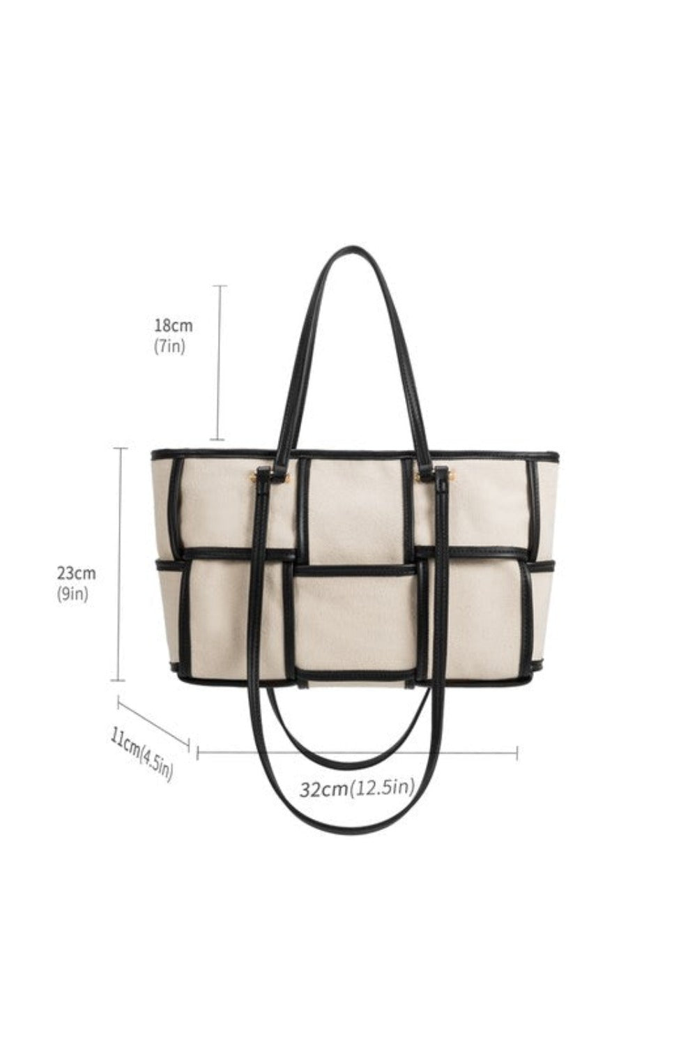 Delany Saddle Tote Bag - Seven 1 Seven