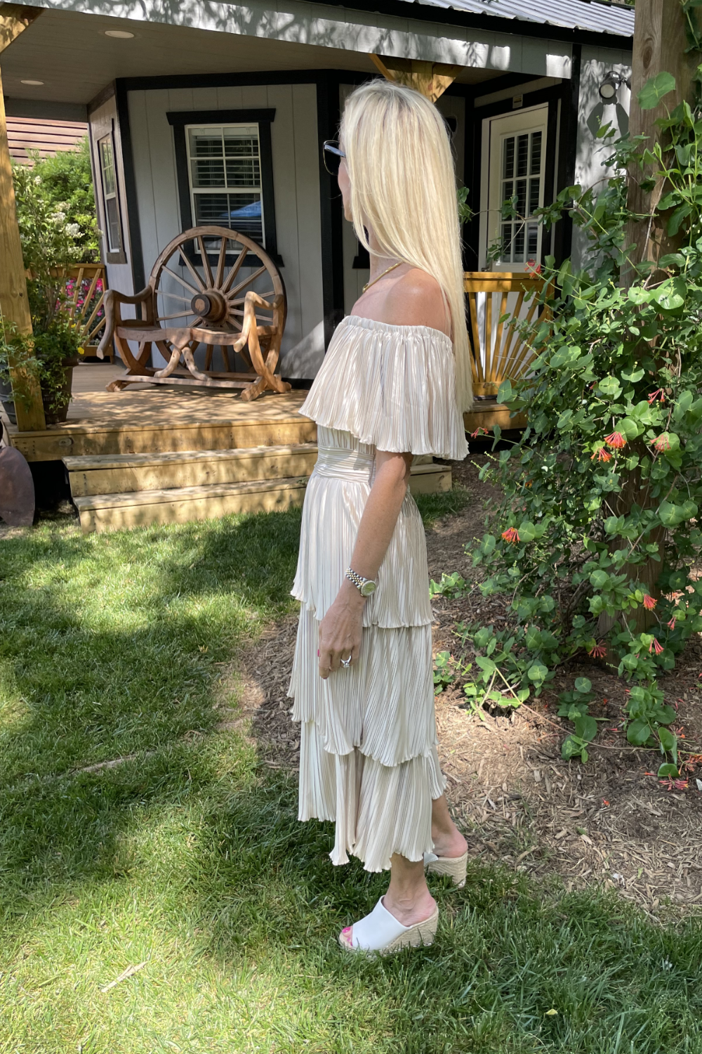 Clara Tiered Midi Dress - Seven 1 Seven