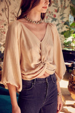 Load image into Gallery viewer, Fara Front Twist Blouse
