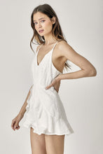 Load image into Gallery viewer, Overlap Ruffled Cami Romper
