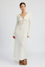 Load image into Gallery viewer, Crochet Maxi Resort Dress
