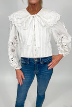 Load image into Gallery viewer, Eyelet Poplin Blouse
