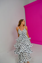 Load image into Gallery viewer, Polka Dot Tiered Maxi
