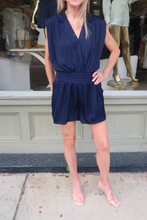 Load image into Gallery viewer, Smocked Waist Pleated Romper
