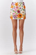 Load image into Gallery viewer, 3D Floral Mini Skirt
