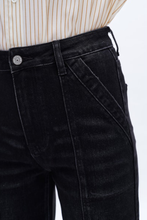 Load image into Gallery viewer, Black Wide Leg Jean
