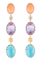 Load image into Gallery viewer, Drop statement earrings
