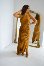 Load image into Gallery viewer, Asymmetrical Pleated Dress - Seven 1 Seven
