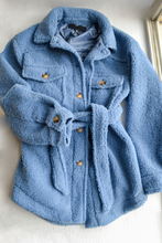 Load image into Gallery viewer, Button Up Sherpa Shacket
