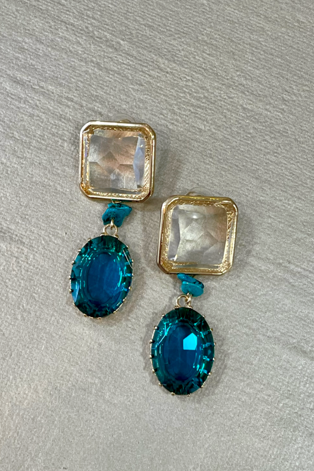 Turquoise Statement Earrings