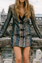 Load image into Gallery viewer, Sequin Blazer Dress
