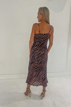 Load image into Gallery viewer, Tiger Print Slip Dress
