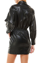 Load image into Gallery viewer, Sasha Faux Leather Dress Dresses Seven 1 Seven 
