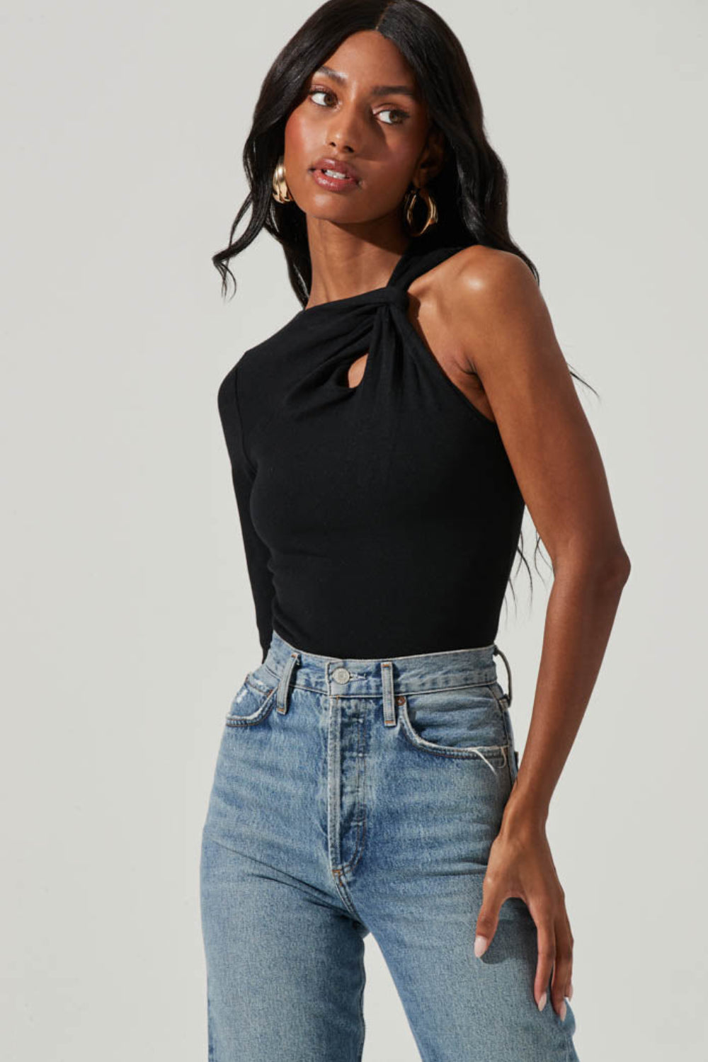 Delilah One Shoulder Bodysuit Tops Seven 1 Seven 