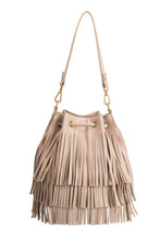 Load image into Gallery viewer, Milly Fringe Bucket Bag Accessories Seven 1 Seven 
