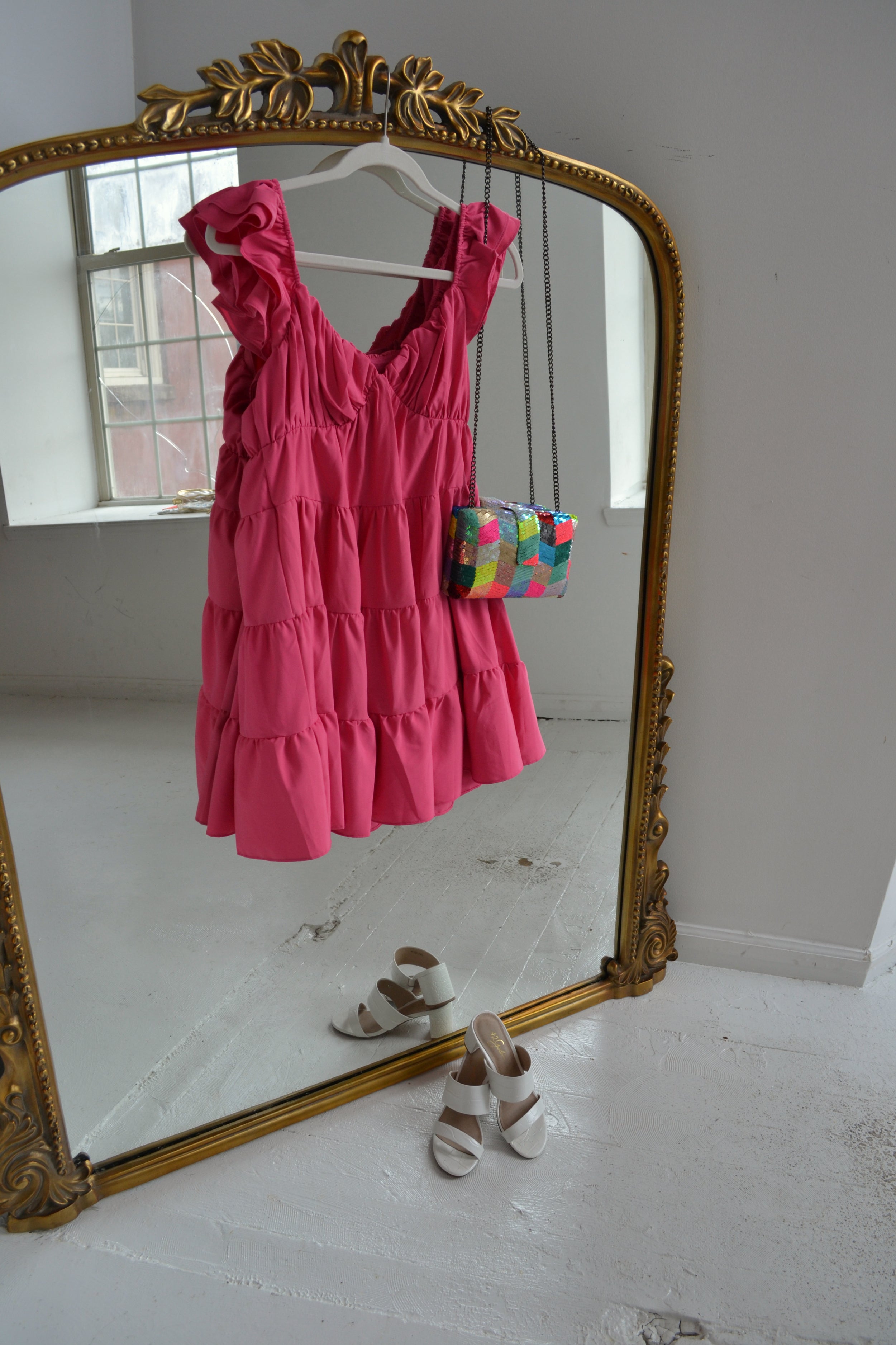 Lori Tiered Mini Dress Dresses Seven 1 Seven 