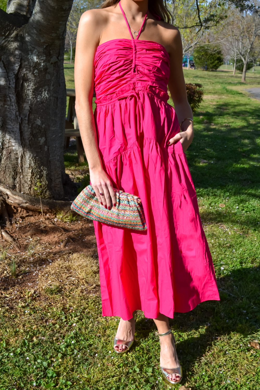 Selena Halter Midi Dress - Seven 1 Seven
